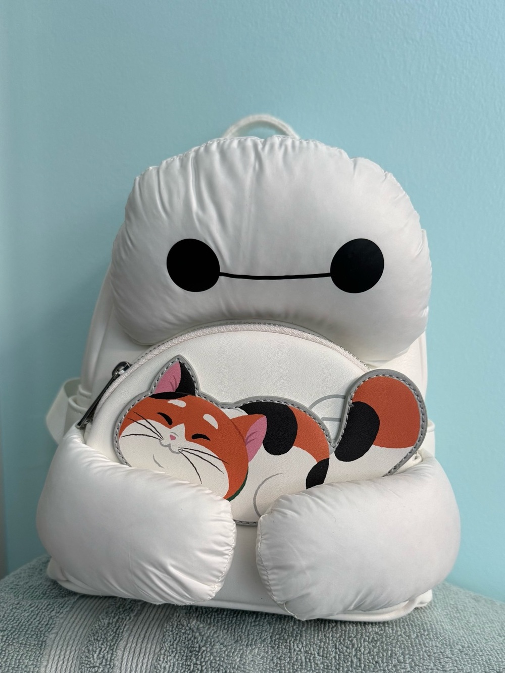 NWT- Disney Parks Exclusive- Loungefly Baymax &Mochi Mini Backpack
